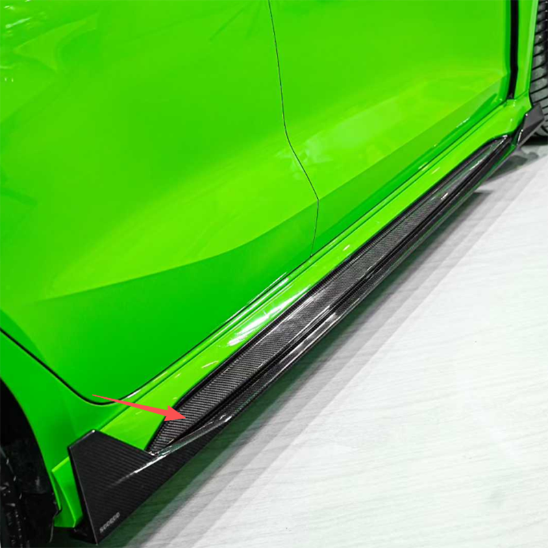 Audi RS3 (8Y) Hatchback/Sedan OE Style Carbon Fibre Side Skirt Replacement Trim - Twenty Two Tuning Side Skirts