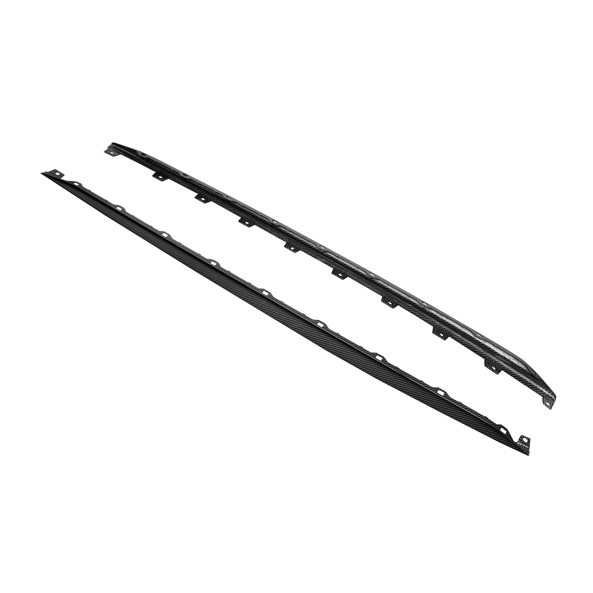 Audi RS3 (8Y) Hatchback/Sedan OE Style Carbon Fibre Side Skirt Replacement Trim - Twenty Two Tuning Side Skirts