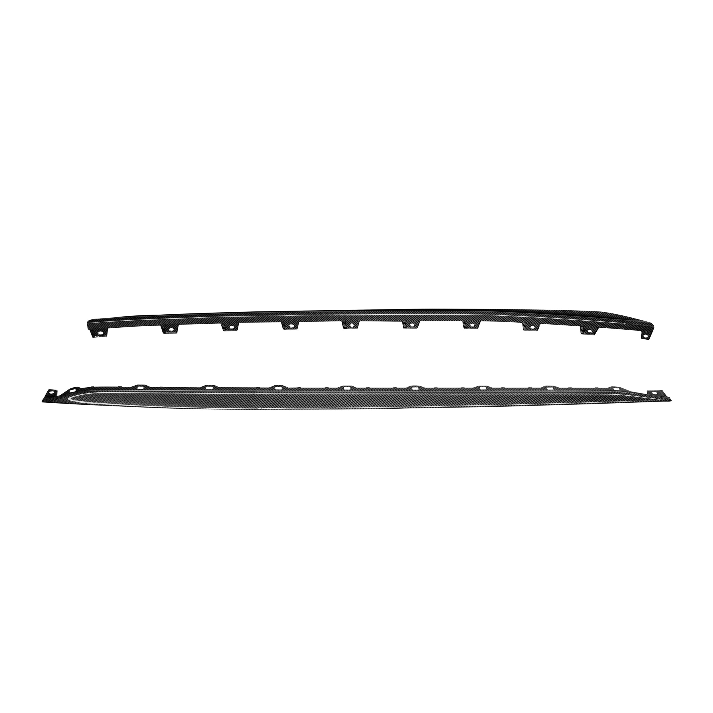 Audi RS3 (8Y) Hatchback/Sedan OE Style Carbon Fibre Side Skirt Replacement Trim - Twenty Two Tuning Side Skirts