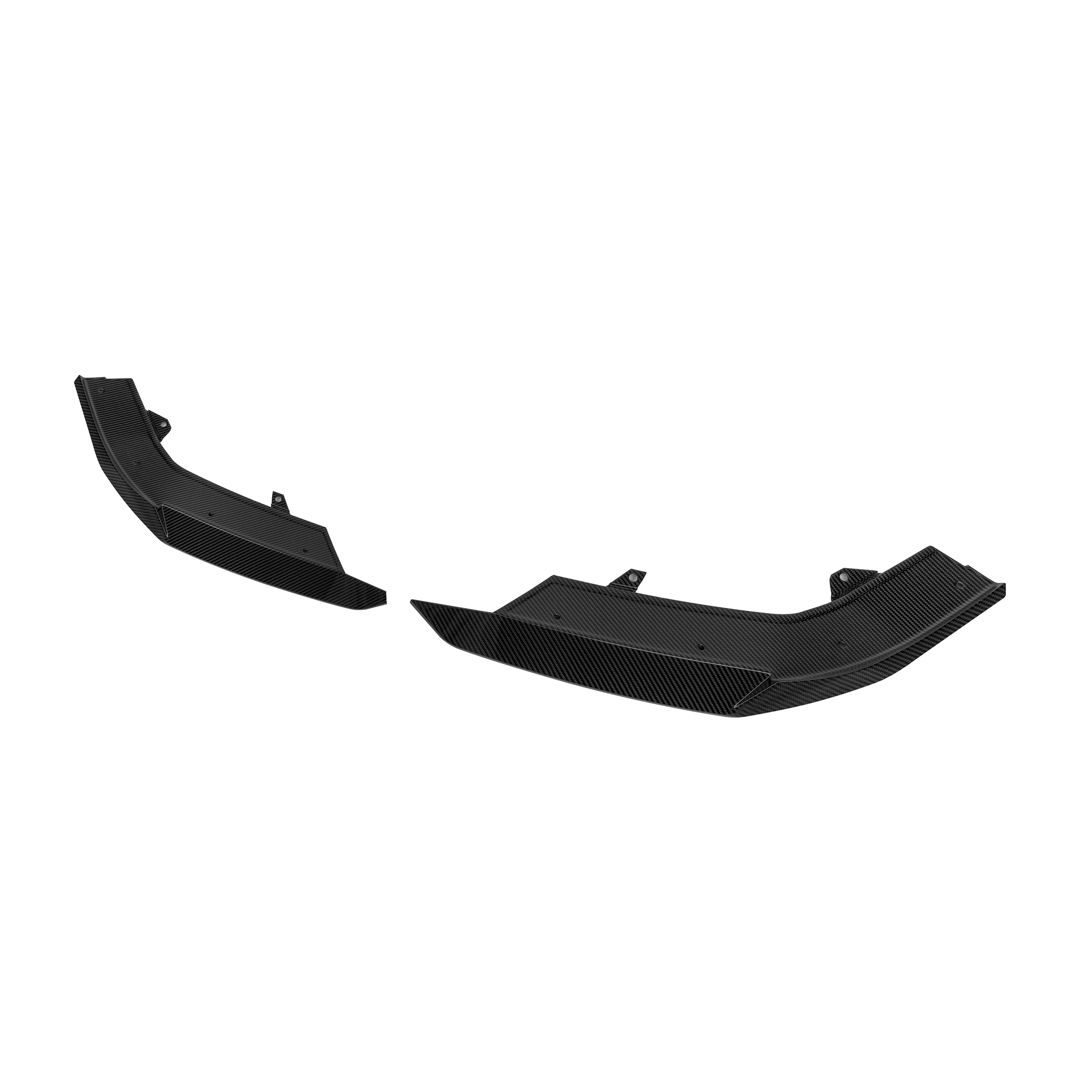 Audi RS3 (8Y) Hatchback/Sedan SOOQOO V2 Carbon Fibre Front Lip Spoiler - SOOQOO Official Front Lip