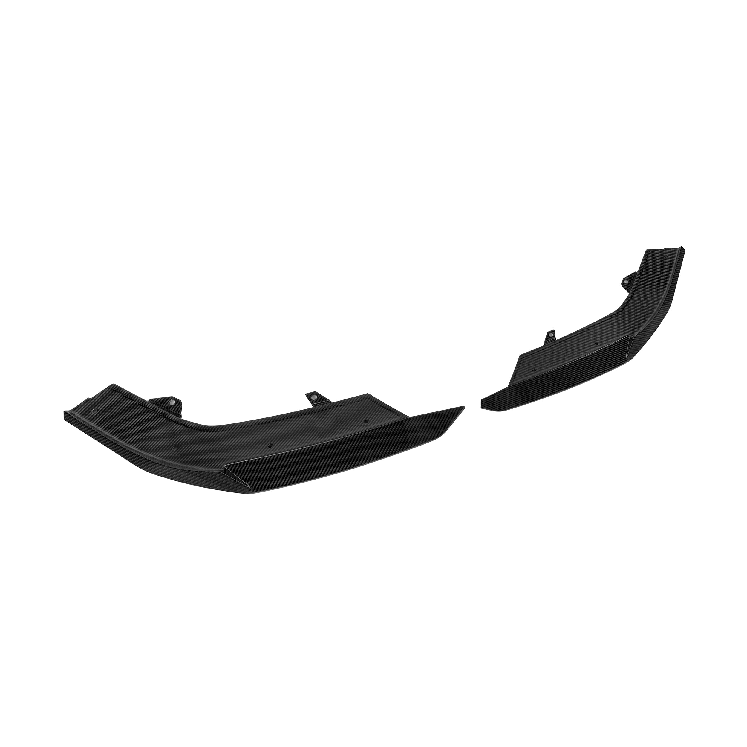 Audi RS3 (8Y) Hatchback/Sedan SOOQOO V2 Carbon Fibre Front Lip Spoiler - SOOQOO Official Front Lip