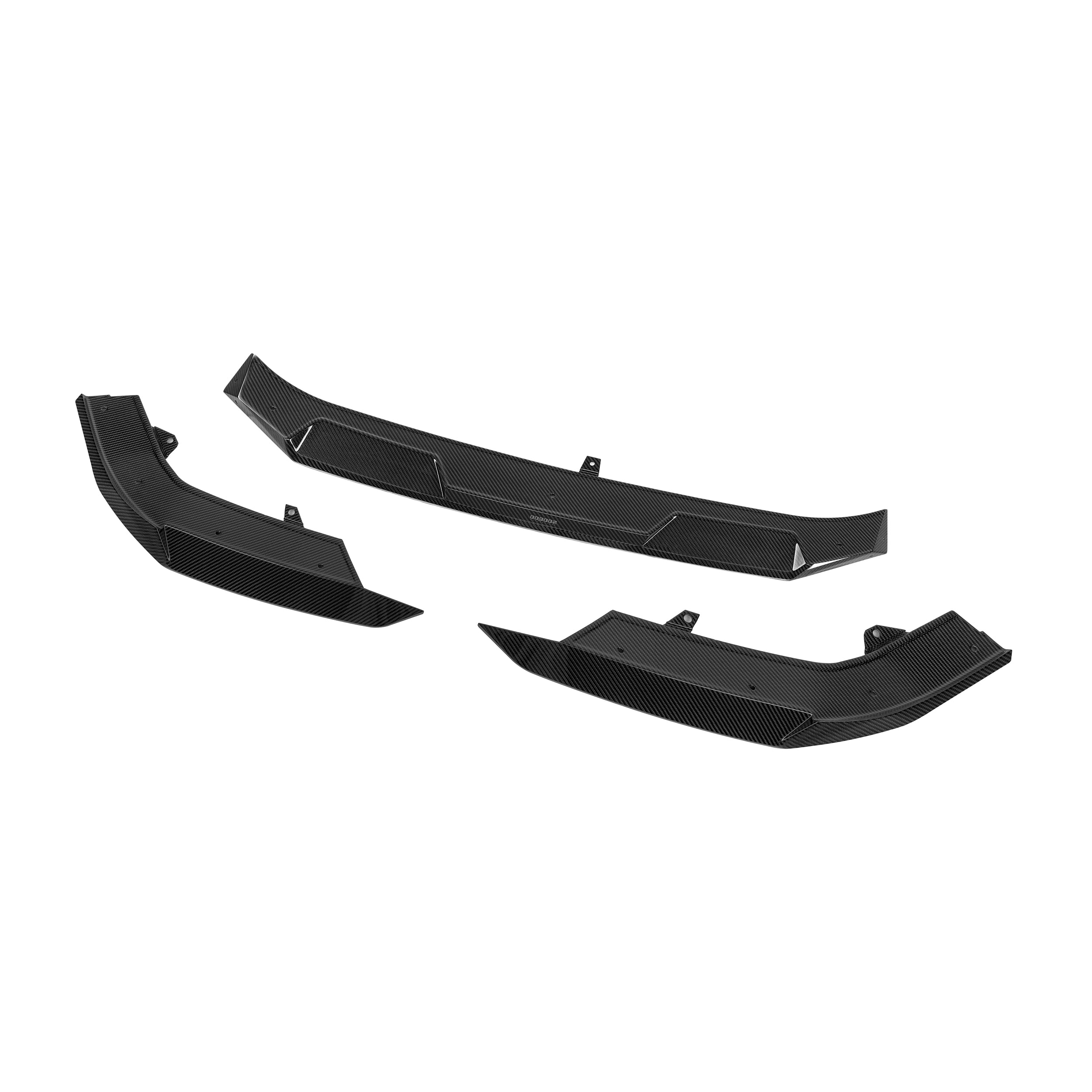 Audi RS3 (8Y) Hatchback/Sedan SOOQOO V2 Carbon Fibre Front Lip Spoiler - SOOQOO Official Front Lip