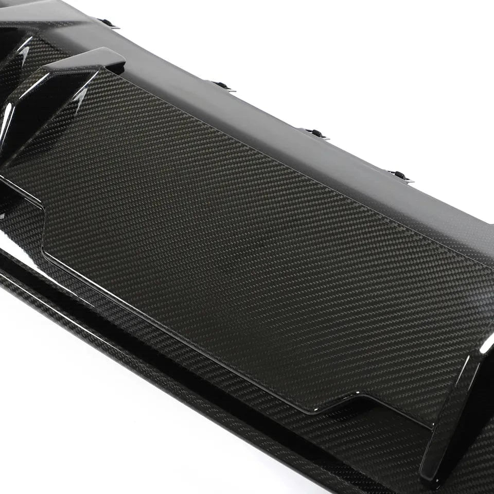 Audi RS3 (8Y) Saloon R Style Carbon Fibre Rear Diffuser - Twenty Two Tuning Rear Diffuser