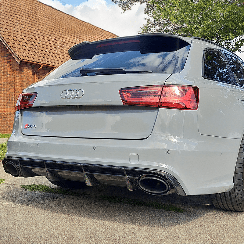 Audi RS6 (C7/C7.5) TCR Style Carbon Fibre Rear Diffuser - Twenty Two Tuning Rear Diffuser