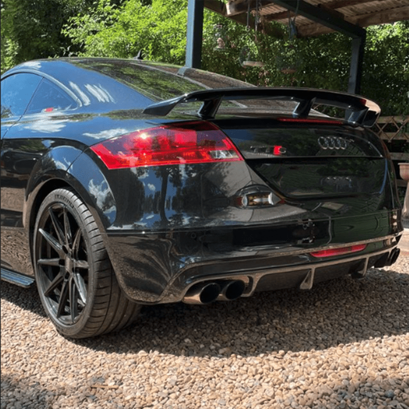 Audi TT/TTS (MK2/8J) ABT Style Carbon Fibre Rear Diffuser - Twenty Two Tuning Rear Diffuser