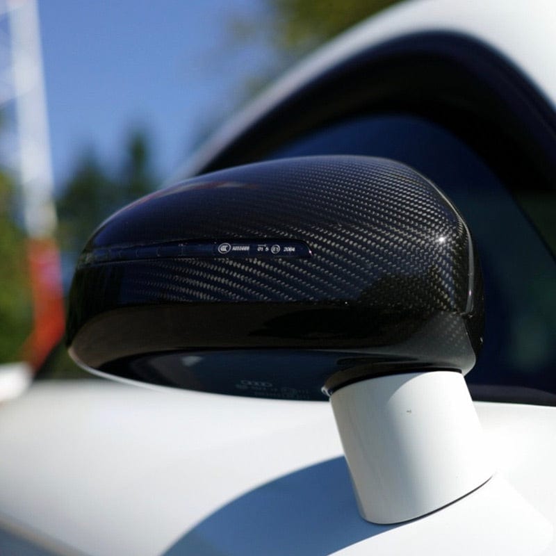 Audi TT/TTS/TTRS (MK2/8J) OEM+ Carbon Fibre Mirror Covers - Twenty Two Tuning Mirror Covers