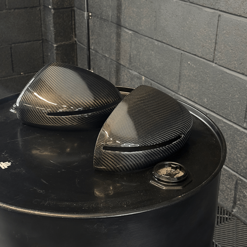 Audi TT/TTS/TTRS (MK2/8J) OEM+ Carbon Fibre Mirror Covers - Twenty Two Tuning Mirror Covers