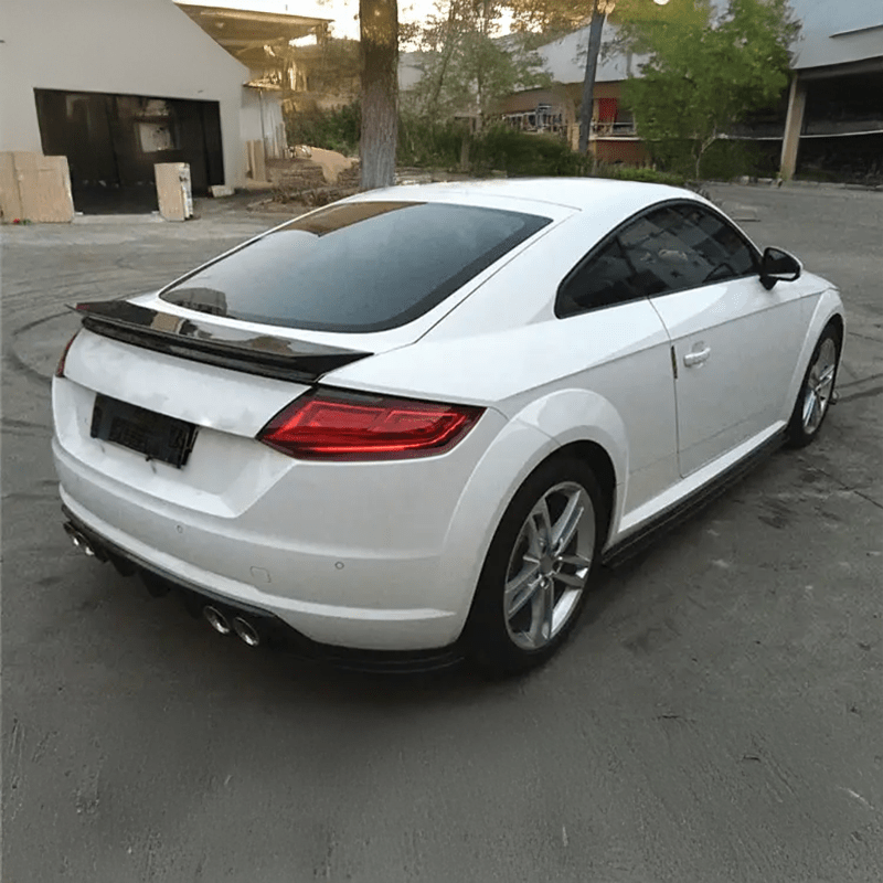 Audi TT/TTS/TTRS (MK3/8S) DTM Style Carbon Fibre Rear Diffuser - Twenty Two Tuning Rear Diffuser
