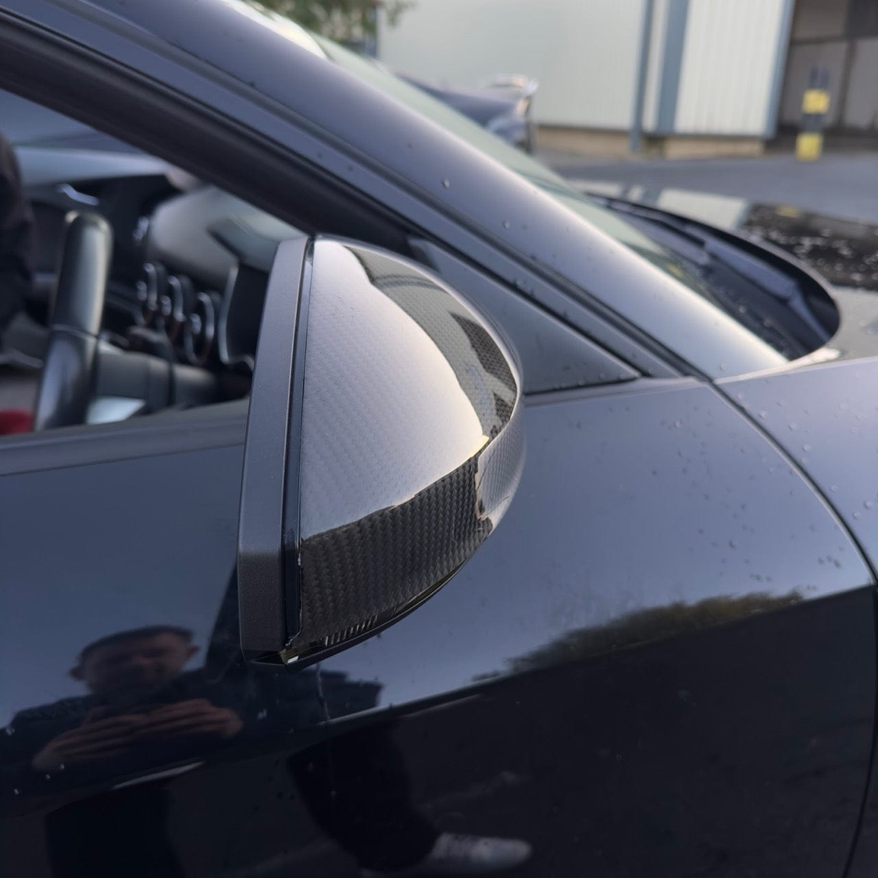 Audi TT/TTS/TTRS (MK3/8S) OEM+ Replacement Carbon Fibre Mirror Cover - Twenty Two Tuning Mirror Covers