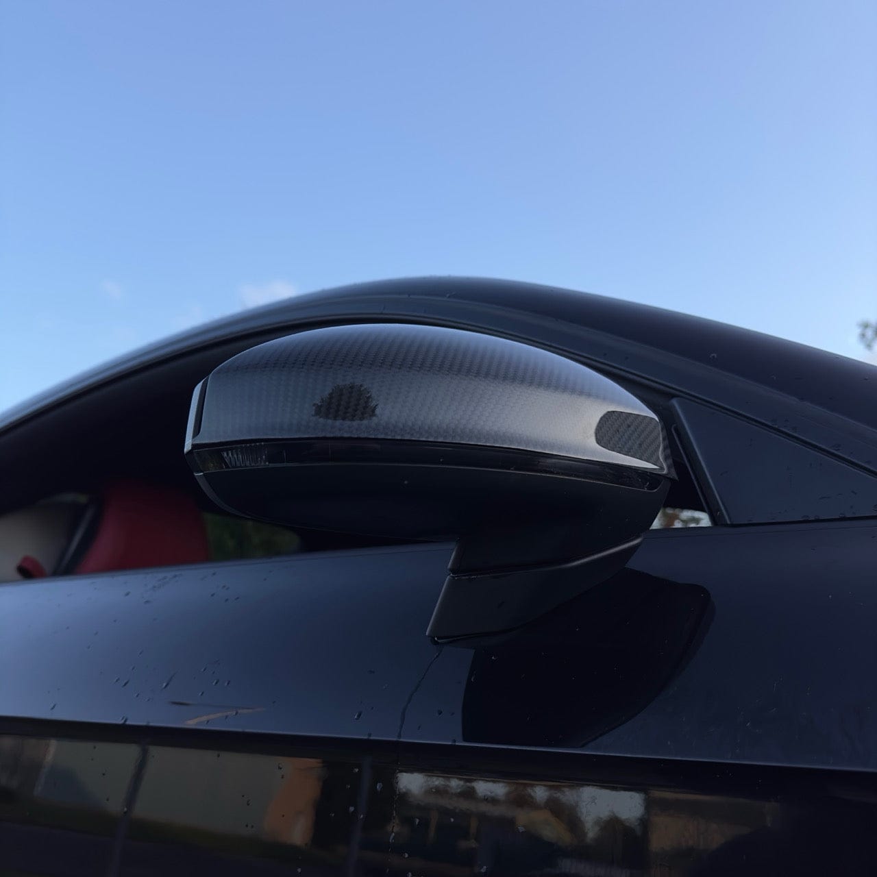 Audi TT/TTS/TTRS (MK3/8S) OEM+ Replacement Carbon Fibre Mirror Cover - Twenty Two Tuning Mirror Covers