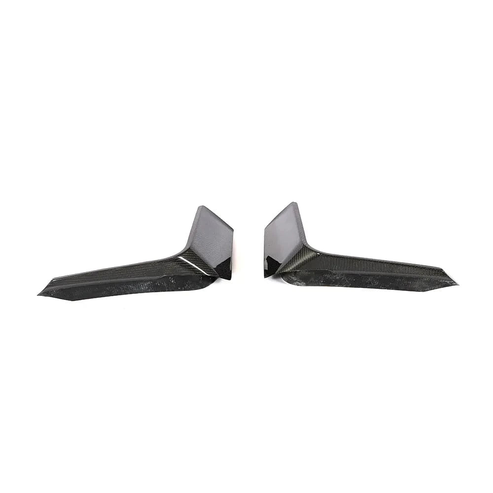 Audi TTRS (MK3/8S) ABT Style Carbon Fibre Front Bumper Vent Surround - Twenty Two Tuning Front Canards/Bumper Inserts