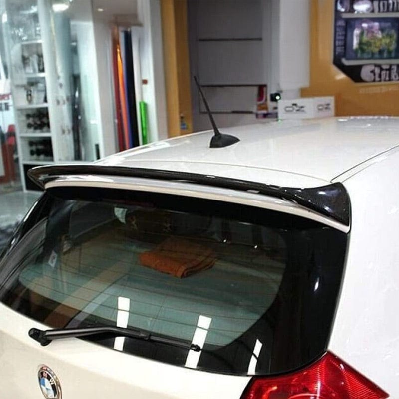 BMW 1 Series (E81/E87) AC Schnitzer Style Carbon Fiber Rear Spoiler - Twenty Two Tuning Rear Spoiler