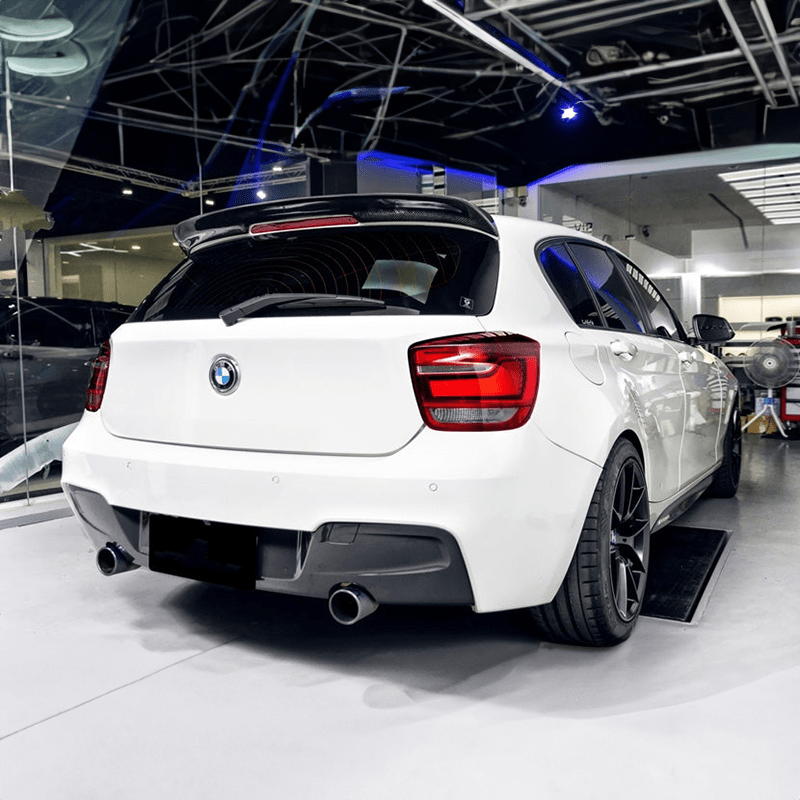 BMW 1 Series (F20/F21) 3D Design Carbon Fibre Style Rear Spoiler - Twenty Two Tuning Rear Spoiler