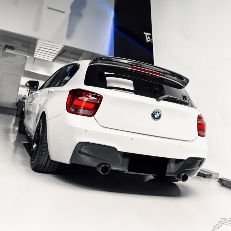 BMW 1 Series (F20/F21) 3D Design Carbon Fibre Style Rear Spoiler - Twenty Two Tuning Rear Spoiler