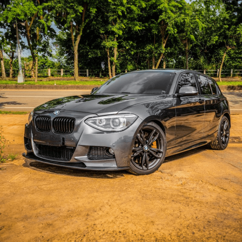 BMW 1 Series (F20/F21) Pre-LCI M Performance Style Carbon Fibre Front Lip - Twenty Two Tuning Front Lip
