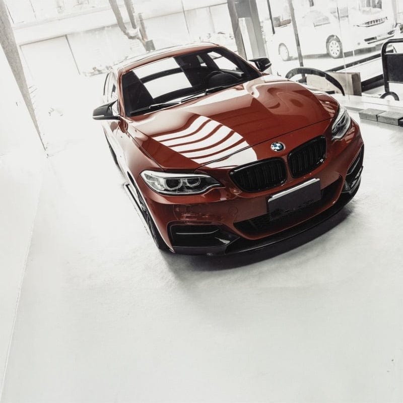 BMW 2 Series (F22/F23) M Performance Style Carbon Fibre Front Lip - Twenty Two Tuning Front Lip