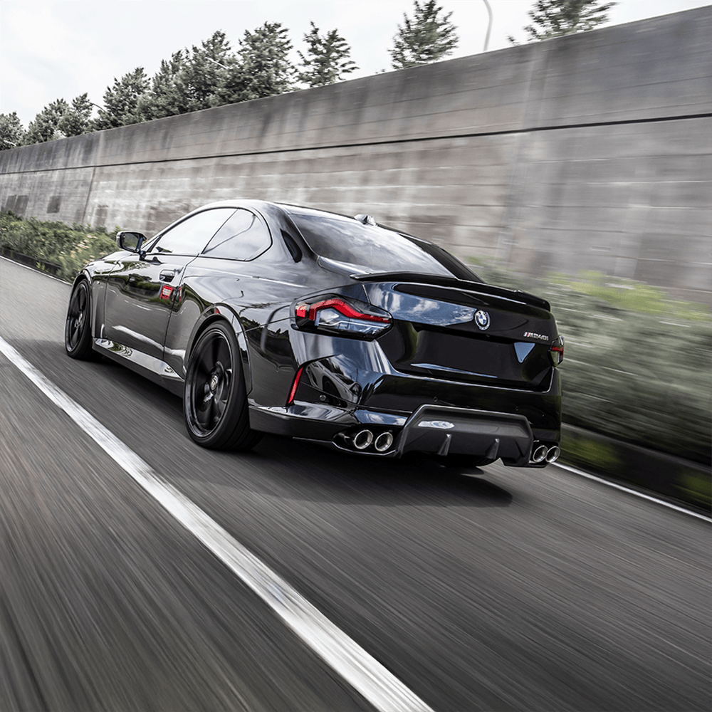 BMW 2 Series (G42) 3D Design Style Carbon Fiber Rear Spoiler - SOOQOO Official Rear Spoiler