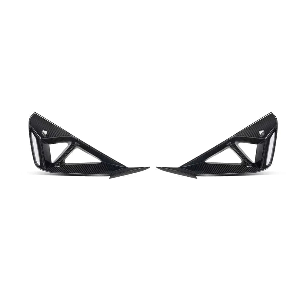 BMW 2 Series (G42) SOOQOO Carbon Fiber Front Vent Trims - SOOQOO Official Front Canards/Bumper Inserts