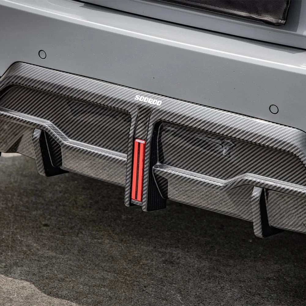 BMW 2 Series (G42) SOOQOO Carbon Fiber Rear Diffuser - SOOQOO Official Rear Diffuser