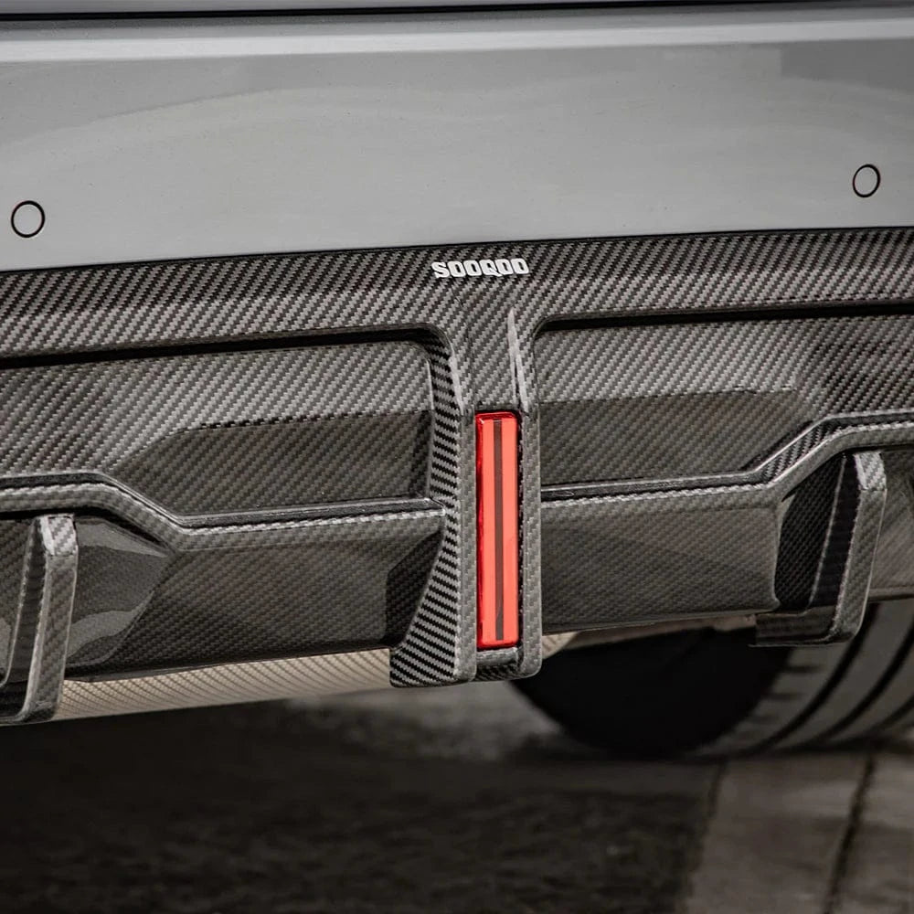 BMW 2 Series (G42) SOOQOO Carbon Fiber Rear Diffuser - SOOQOO Official Rear Diffuser
