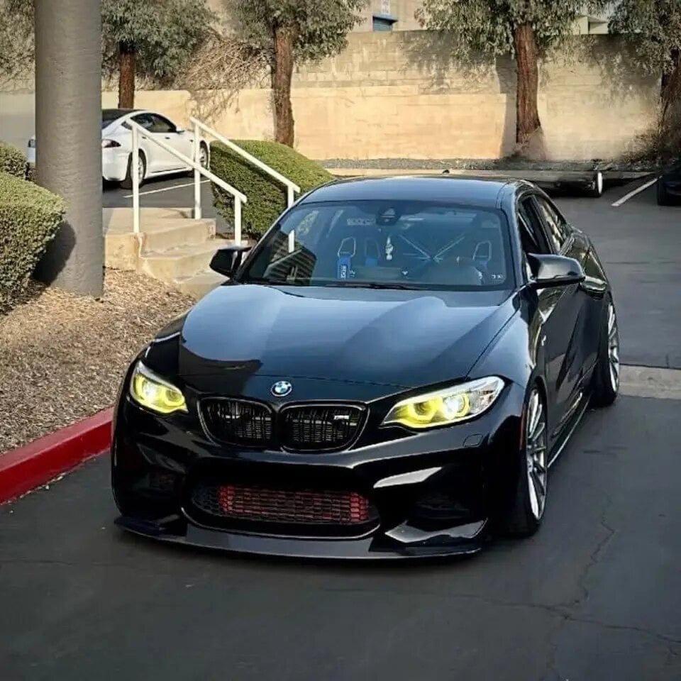 BMW 2 Series Pre-LCI (F22/F23) CSL Yellow DRL Headlight Module Replacements (Xenon Headlight) - EXL Design DRLs