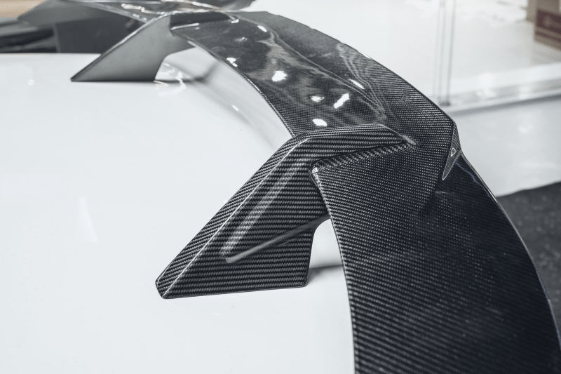 BMW 3 Series (E90/E92/E93) M Performance Style Carbon Fibre Rear Wing Spoiler - Twenty Two Tuning Rear Spoiler