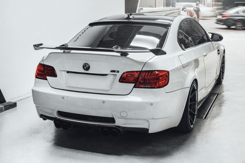 BMW 3 Series (E90/E92/E93) M Performance Style Carbon Fibre Rear Wing Spoiler - Twenty Two Tuning Rear Spoiler