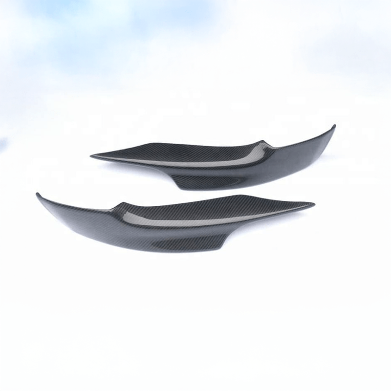 BMW 3 Series (E92/E93) M Performance Style Carbon Fiber Front Splitters - Twenty Two Tuning Front Lip