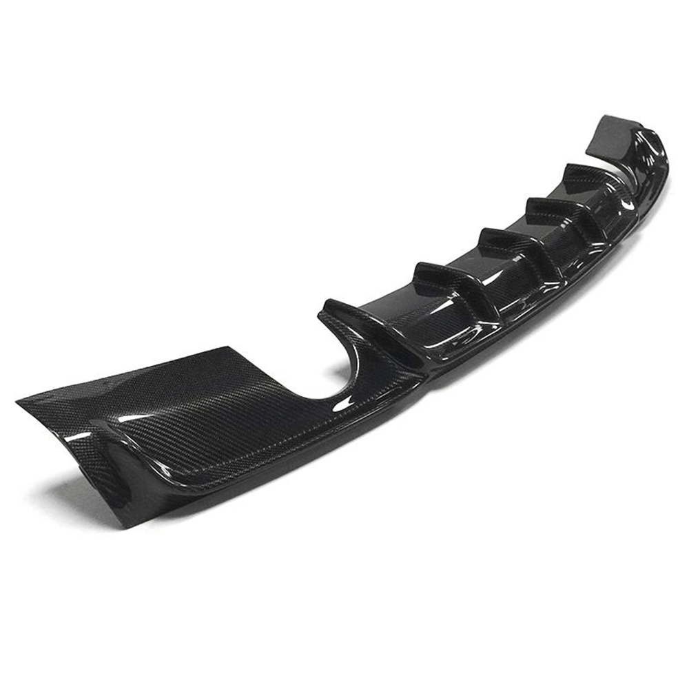 BMW 3 Series (F30/F31) 335I/340I M Performance Style Carbon Fiber Rear Diffuser - Twenty Two Tuning Rear Diffuser