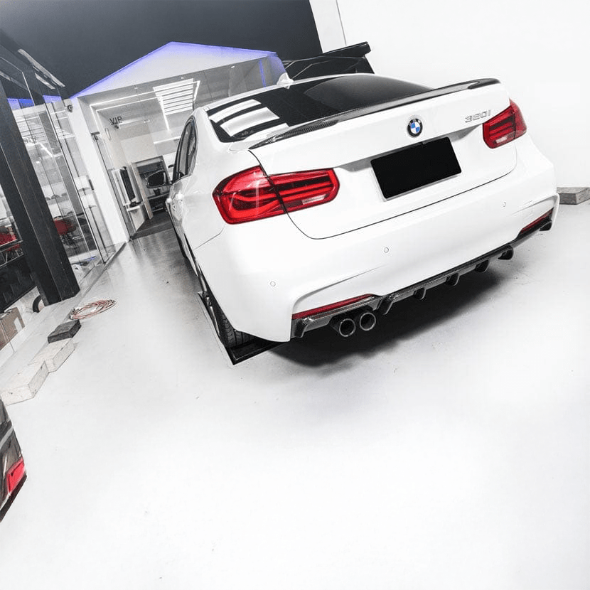 BMW 3 Series (F30/F31) M Performance Style Carbon Fibre Rear Diffuser - Twenty Two Tuning Rear Diffuser