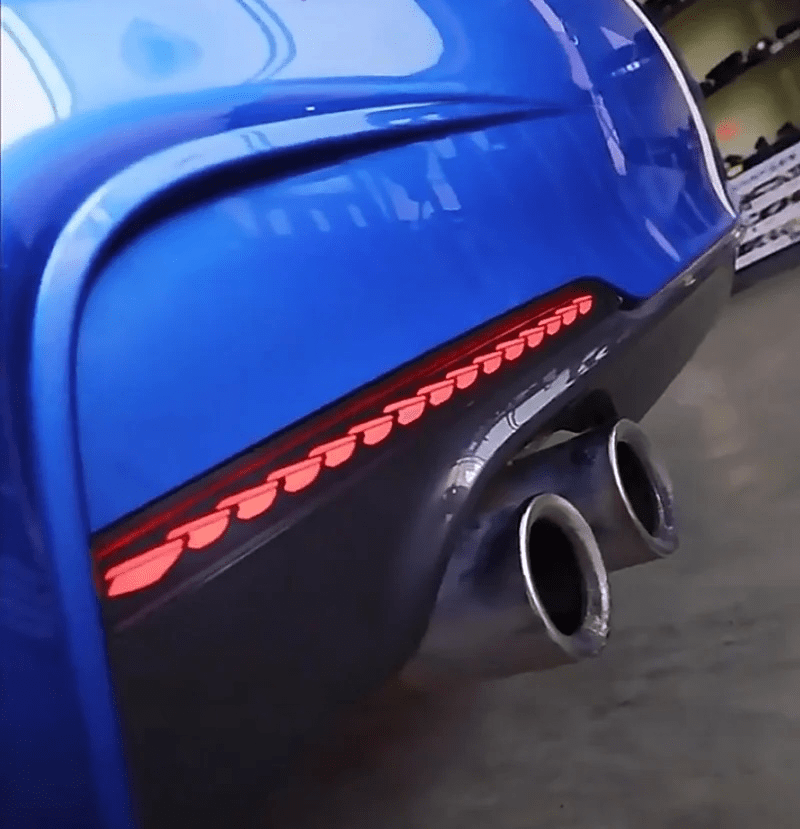 BMW 3 Series (F30/F31) OEM+ Rear Bumper Lower Reflector LED Replacement - EXL Design Reflector Kit