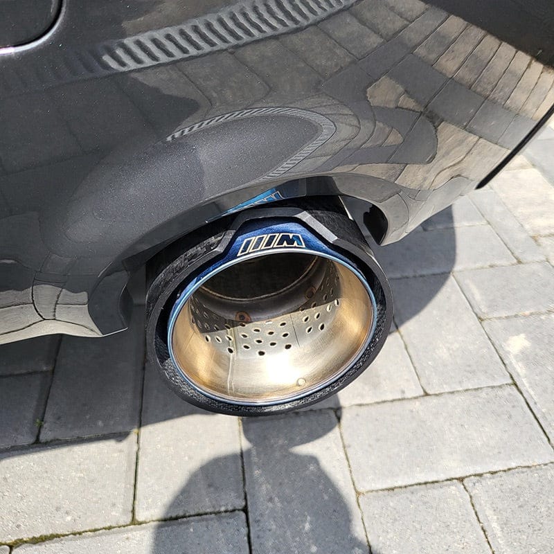 BMW 3 Series (G20/G21) M Performance Style Carbon Fibre Exhaust Tips - Twenty Two Tuning Exhaust Tips