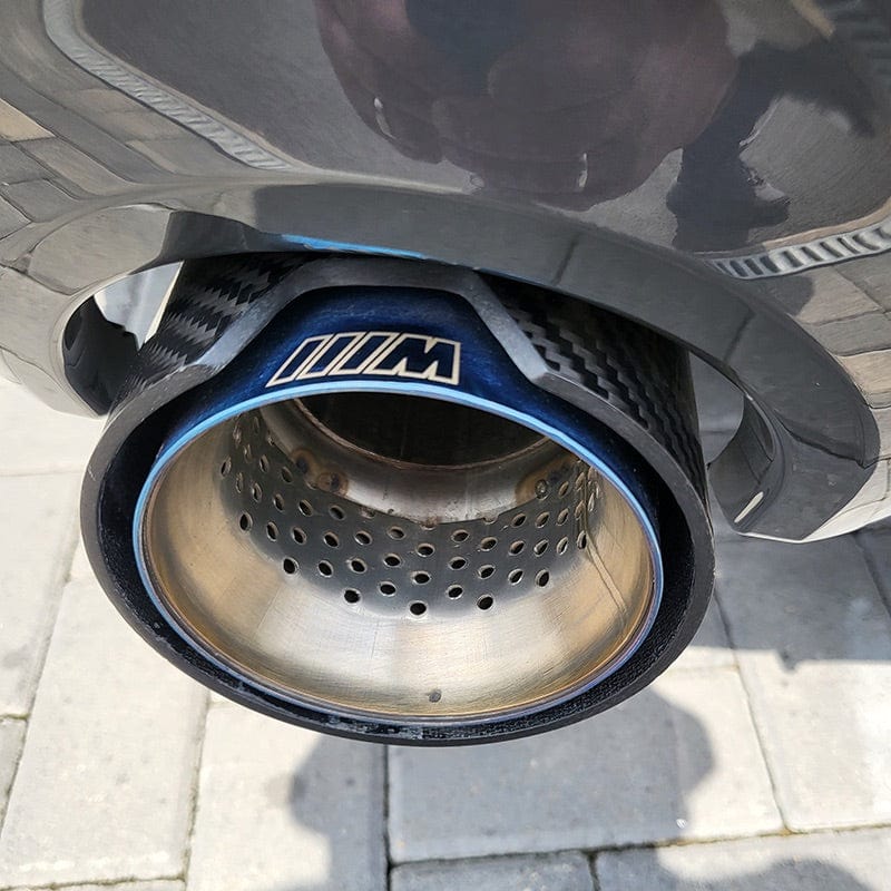 BMW 3 Series (G20/G21) M Performance Style Carbon Fibre Exhaust Tips - Twenty Two Tuning Exhaust Tips