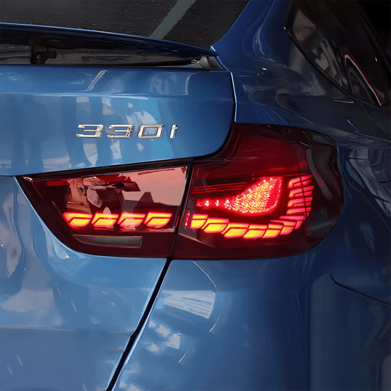 BMW 3 Series GT (F34) GTS Style OLED Rear Tail Lights (Plug and Play) - Twenty Two Tuning Rear Lights/ Tail Lamps
