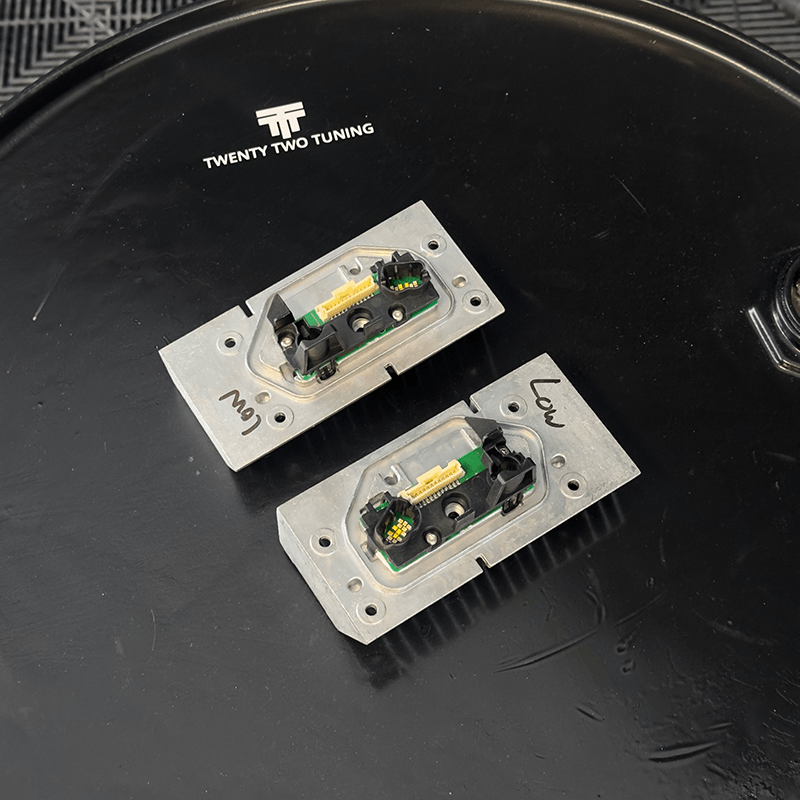 BMW 3 Series LCI (G20/G21) CSL Yellow DRL Headlight Module Replacements - EXL Design DRLs