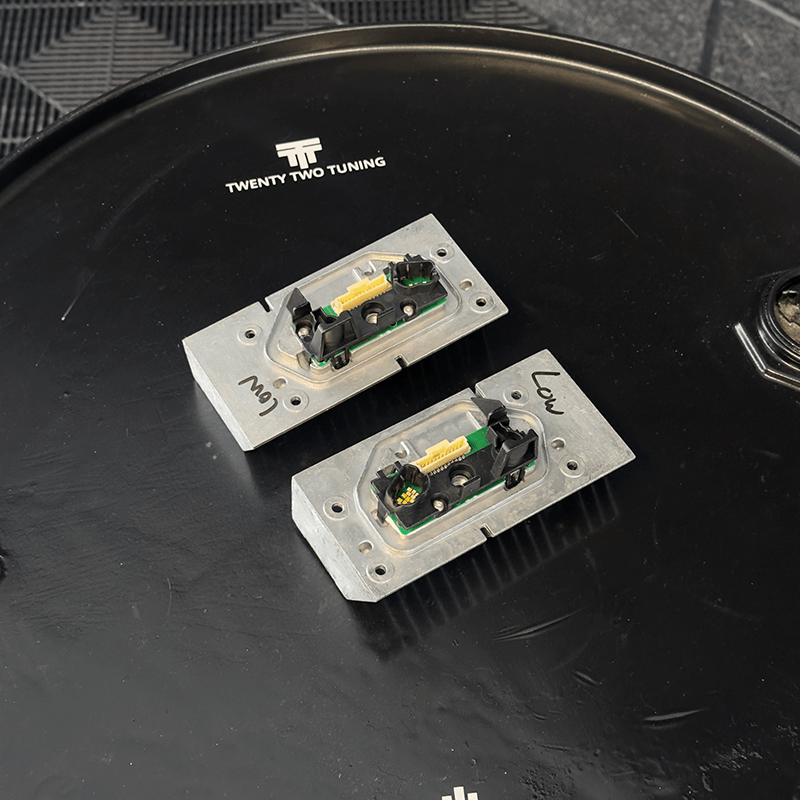 BMW 3 Series LCI (G20/G21) CSL Yellow DRL Headlight Module Replacements - EXL Design DRLs