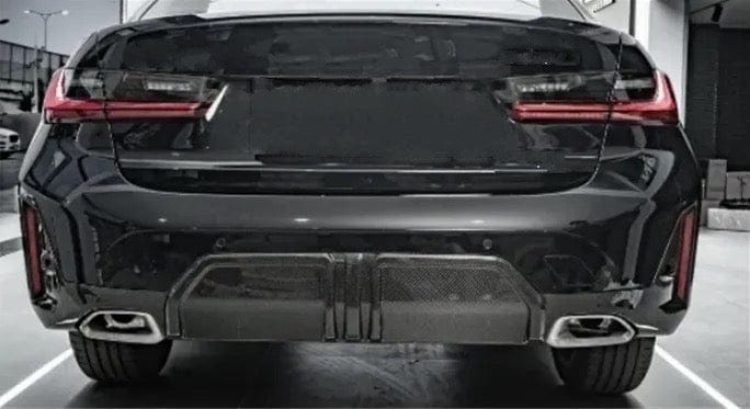 BMW 3 Series LCI (G20/G21) M Performance Style Carbon Fibre Rear Diffuser - Twenty Two Tuning Rear Diffuser