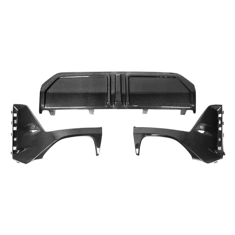 BMW 3 Series LCI (G20/G21) M340I M Performance Style Carbon Fiber Rear Diffuser - Twenty Two Tuning Rear Diffuser