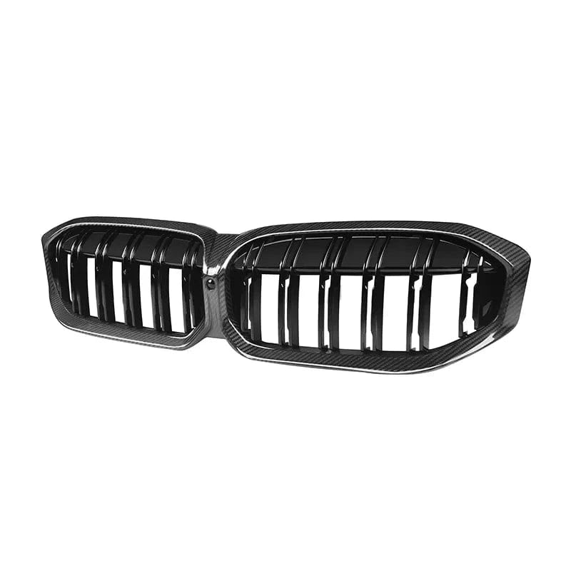 BMW 3 Series LCI (G20) M Performance Style Carbon Fibre Front Grille - Twenty Two Tuning Front Grille