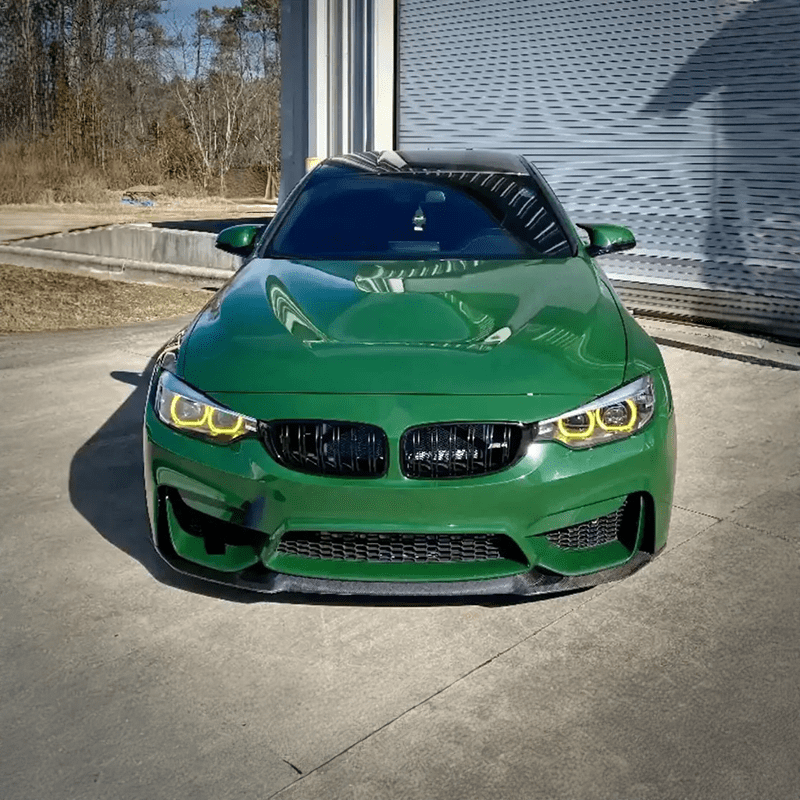 BMW 4 Series (F32/F33/F36) CSL Yellow DRL Headlight Module Replacements (LED Headlight) - EXL Design DRLs