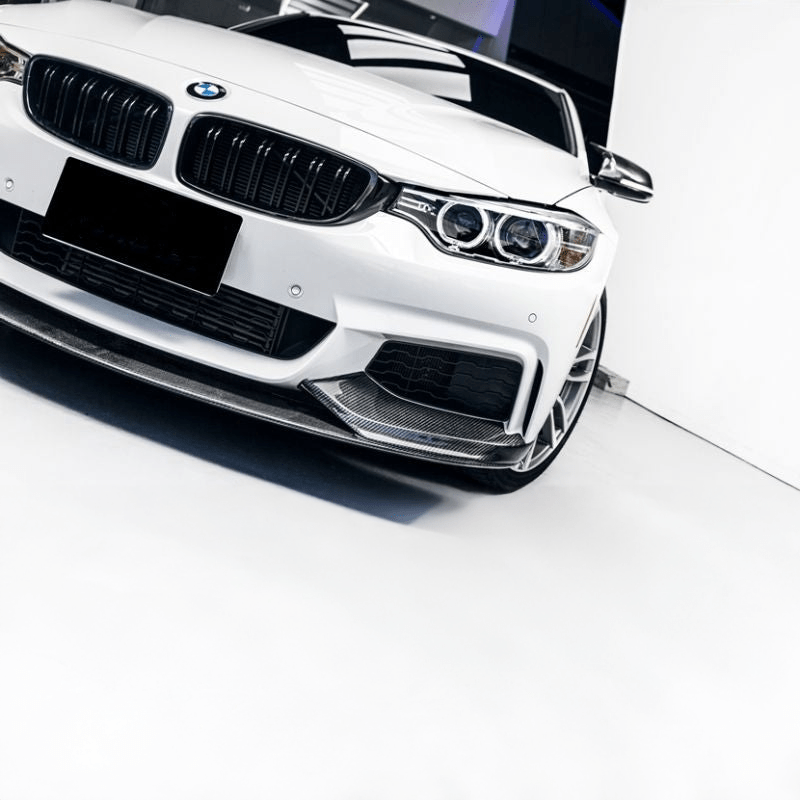 BMW 4 Series (F32/F33/F36) M Performance Style Carbon Fibre Front Lip - Twenty Two Tuning Front Lip