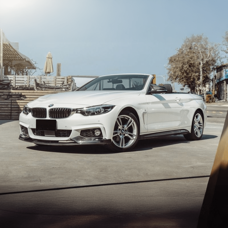 BMW 4 Series (F32/F33/F36) M Performance Style Carbon Fibre Front Lip - Twenty Two Tuning Front Lip