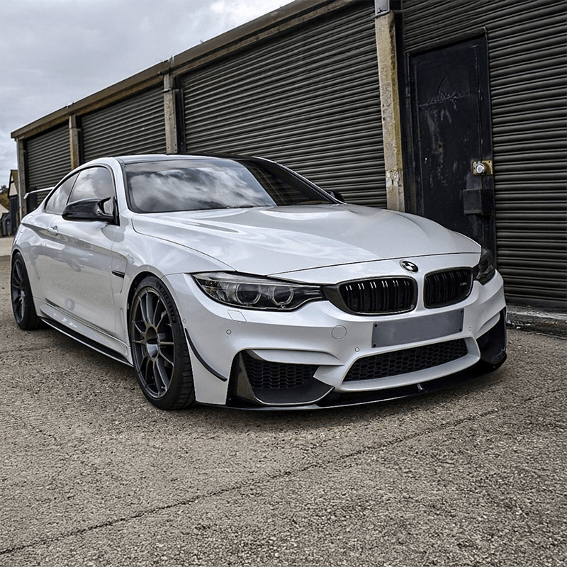 BMW 4 Series (F32/F33/F36) M Style Carbon Fibre Front Grilles - Twenty Two Tuning Front Grille