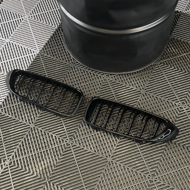 BMW 4 Series (F32/F33/F36) M Style Gloss Black Front Grille - Twenty Two Tuning Front Grille