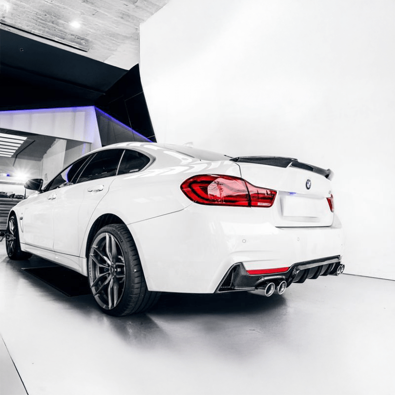BMW 4 Series (F32/F33/F36) M4 Style Carbon Fibre Rear Spoiler - Twenty Two Tuning Rear Spoiler
