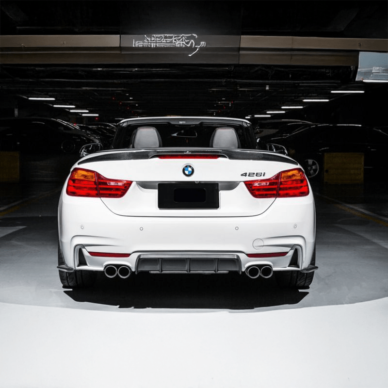 BMW 4 Series (F32/F33/F36) M4 Style Carbon Fibre Rear Spoiler - Twenty Two Tuning Rear Spoiler