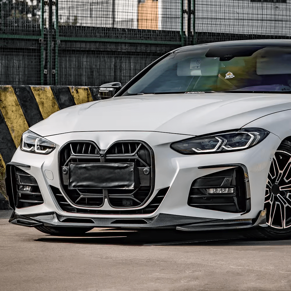 BMW 4 Series (G22/G23) CSL Style Carbon Fibre Front Grille - Twenty Two Tuning Front Grille