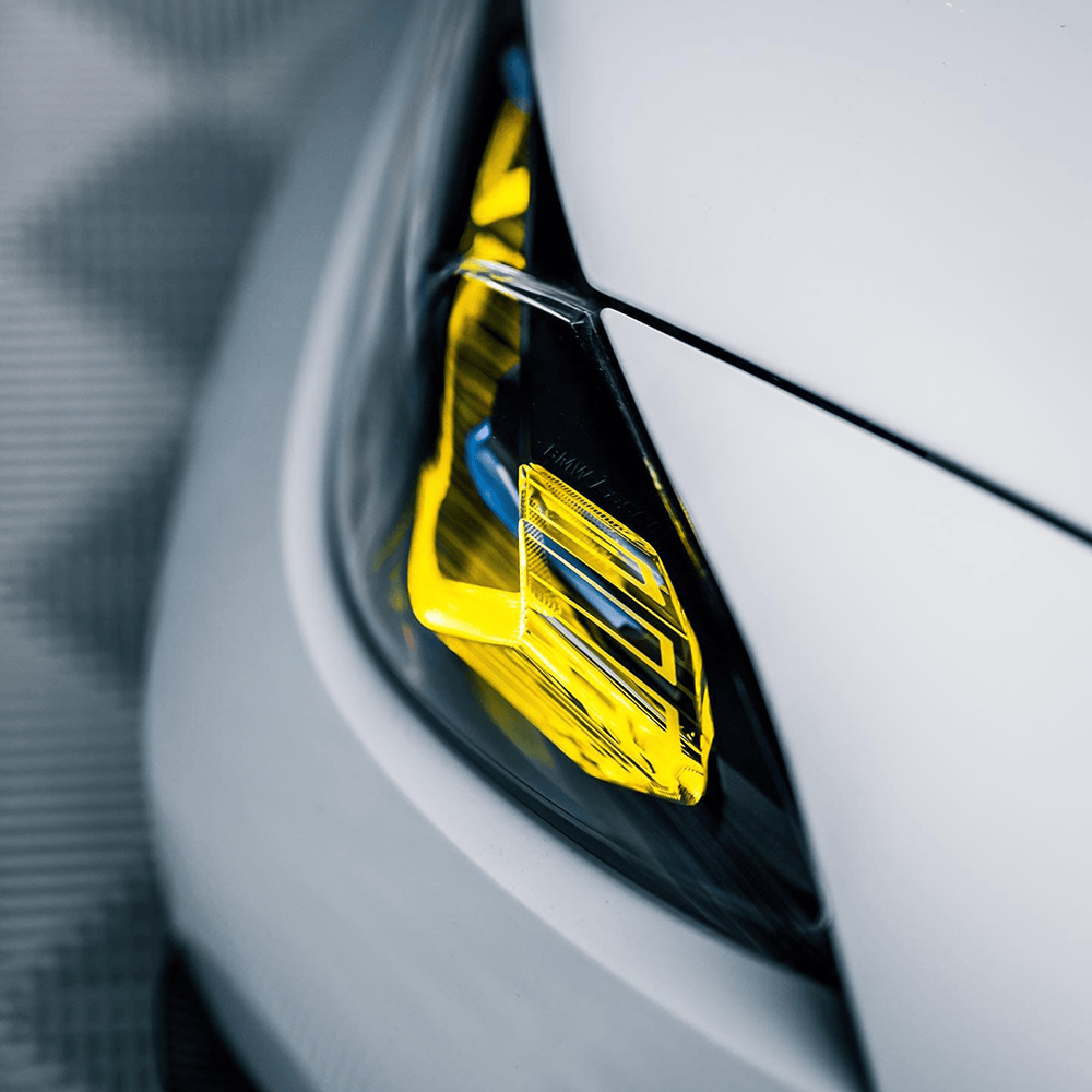 BMW 4 Series (G22/G23) CSL Yellow DRL Headlight Module Replacements - EXL Design DRLs