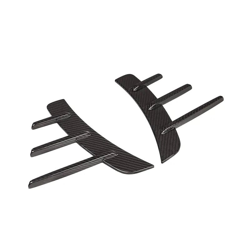 BMW 4 Series (G22/G23) SOOQOO Carbon Fibre Front Fender Trims - SOOQOO Fender Trims