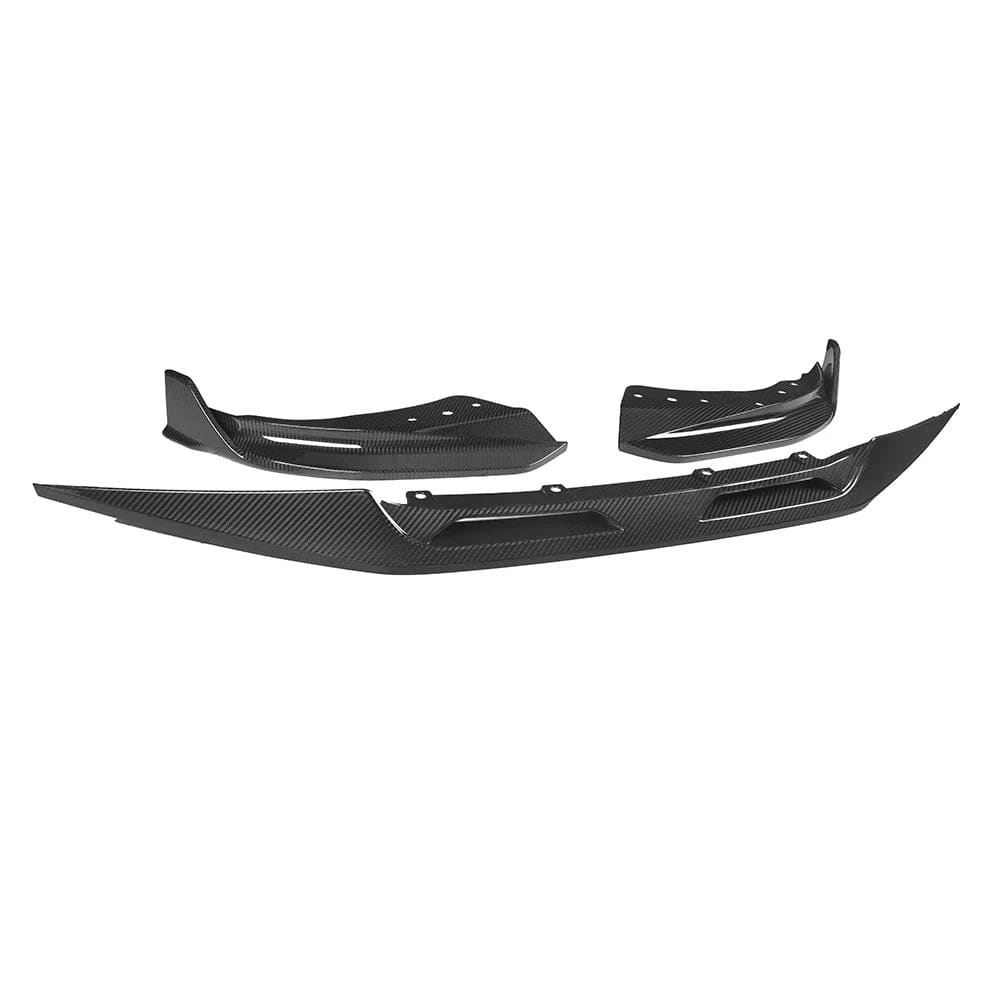 BMW 4 Series (G22/G23) SOOQOO Carbon Fibre Front Lip Spoiler - SOOQOO Front Lip
